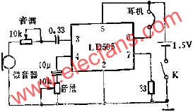 ld505在助听器中的应用电路图讲解消费类电子电路图