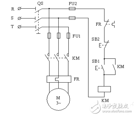 控制电机的几种控制电路原理图电动机控制电路图