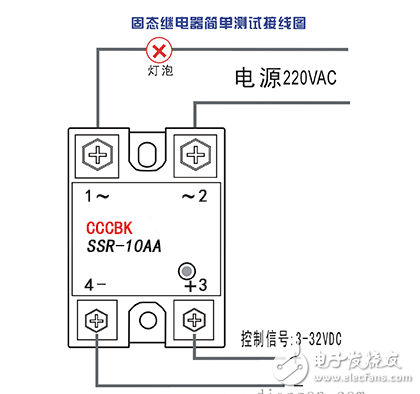 220v固态继电器接线图图文详解电工仪表电路图