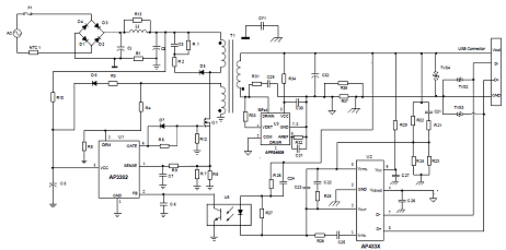 diodesa302aqc4427wclassa充电器解决方案